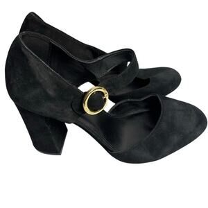 Michael Kors Alana Suede Mary Jane Pumps